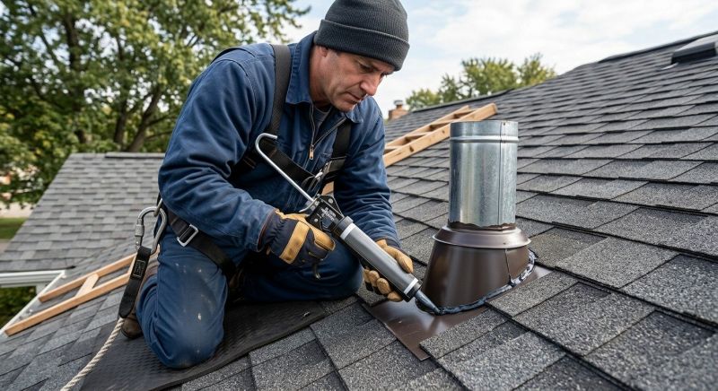 Roof Vent Flashing Repair in Cape May, NJ