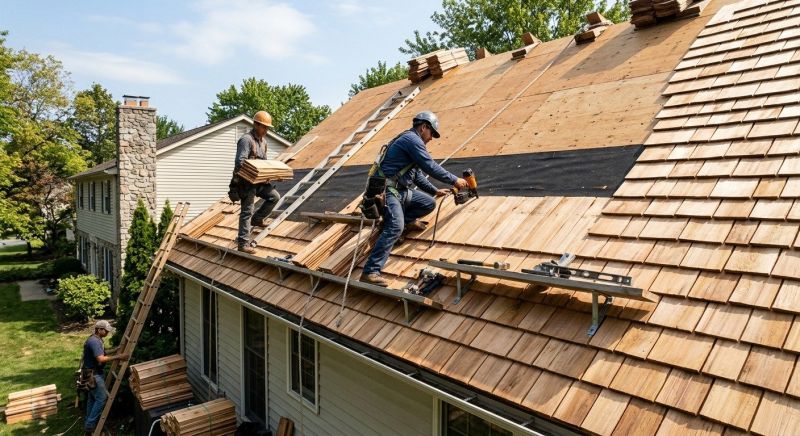 Shake Roof Replacement in Cape May, NJ