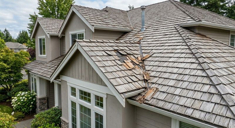 Shake Shingle Repair in Cape May County, NJ
