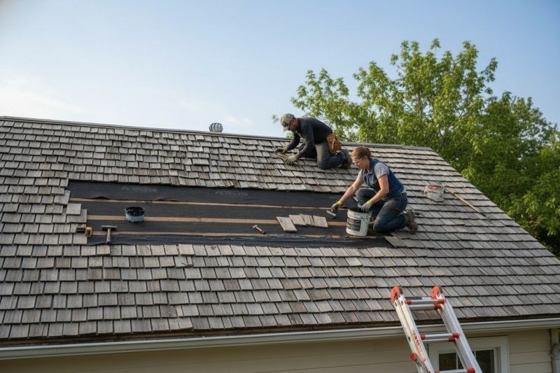 Shake Shingle Repair in Wildwood, NJ