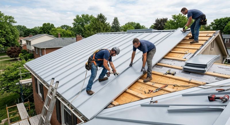 Sheet Roofing Installation in Milton, DE