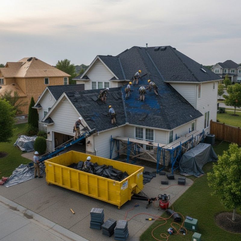 Shingle Roof Replacement in Villas, NJ