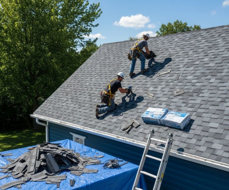 Shingle Roof Replacement in Wildwood, NJ