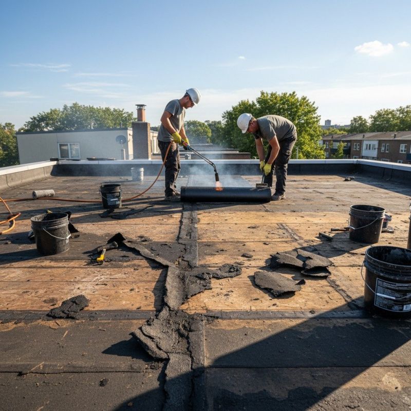Single Ply Roof Repair in Cape May County, NJ