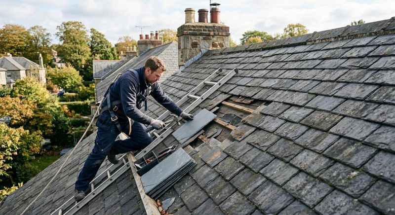 Slate Shingle Replacement in Cape May, NJ