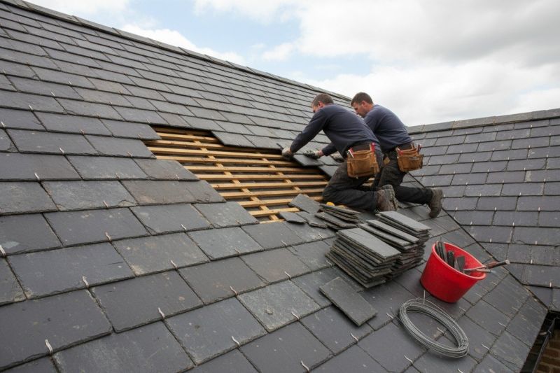 Slate Shingles Repair in Cape May County, NJ