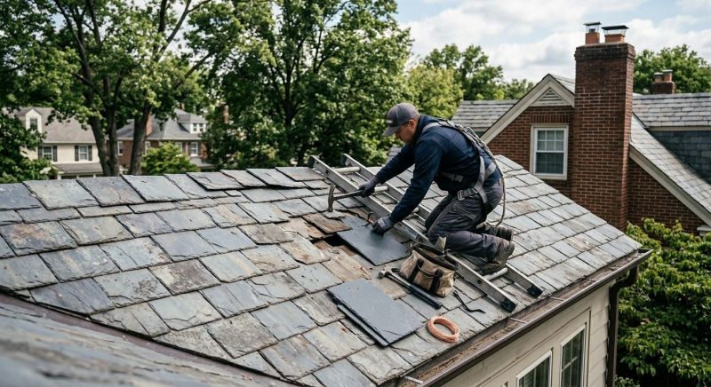 Slate Shingles Repair in Milton, DE