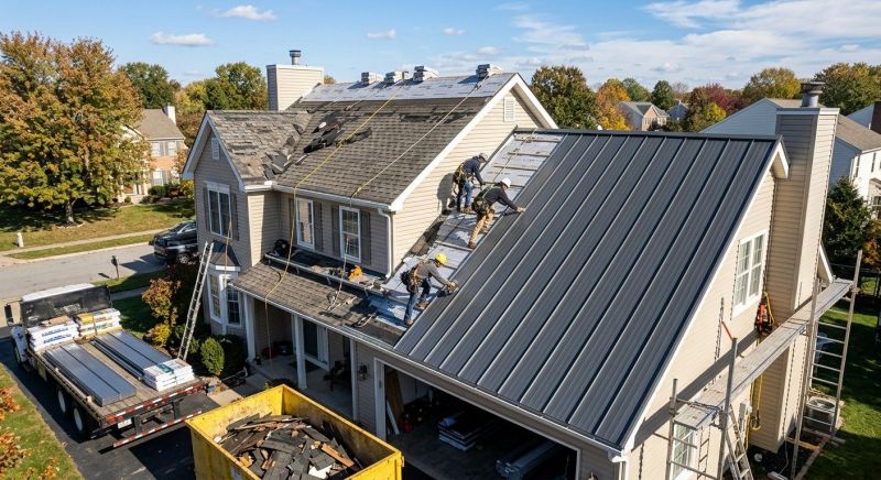 Steel Roof Replacement in Stone Harbor, NJ
