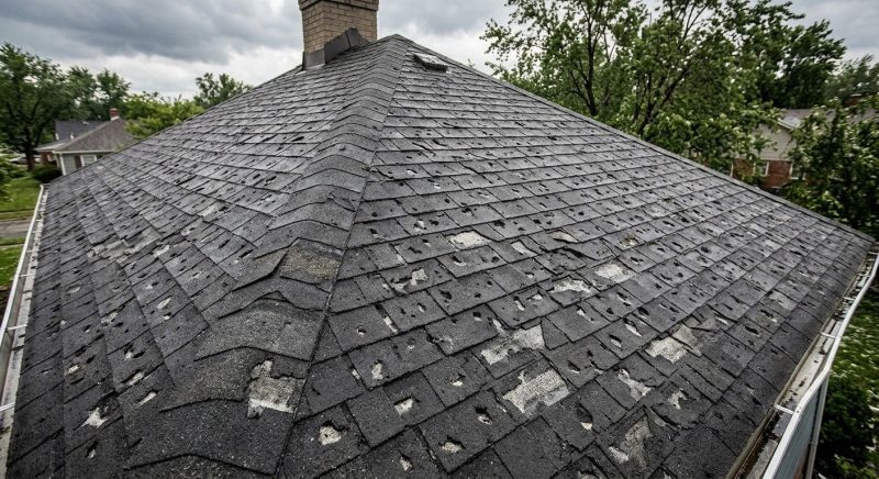 Storm Damage Roof Repair in Cape May Court House, NJ