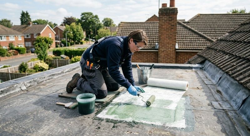 Synthetic Roof Repair in Cape May, NJ