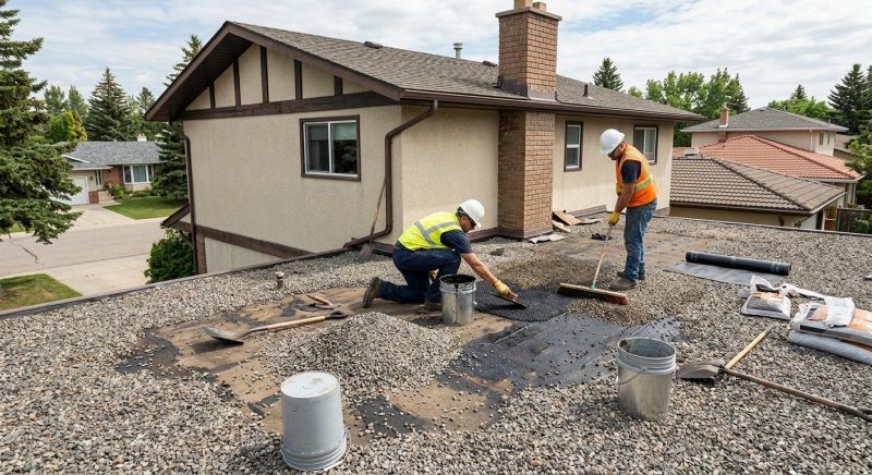 Tar And Gravel Roof Repair in Avalon, NJ