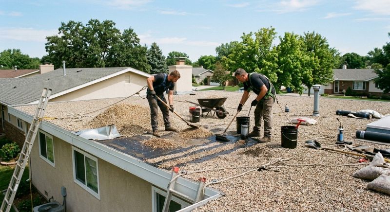 Tar And Gravel Roof Repair in Cape May Court House, NJ