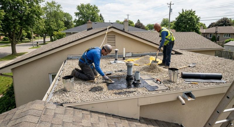 Tar And Gravel Roof Repair in Dewey Beach, DE