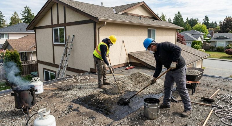 Tar And Gravel Roof Repair in Cape May, NJ