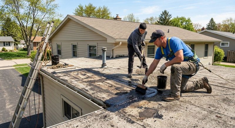 Tar And Gravel Roof Repair in Milton, DE