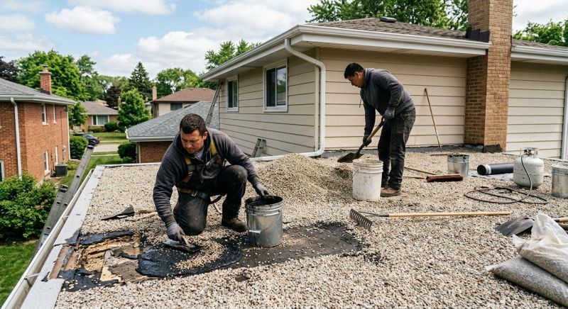 Tar And Gravel Roof Repair in Ocean View, NJ