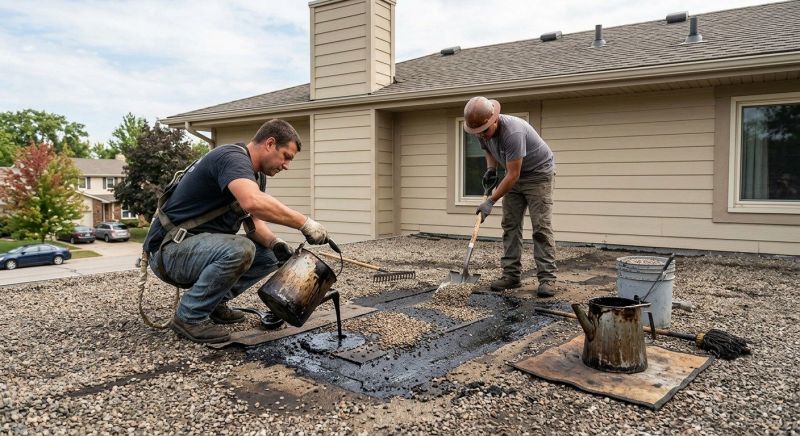 Tar And Gravel Roof Repair in Villas, NJ