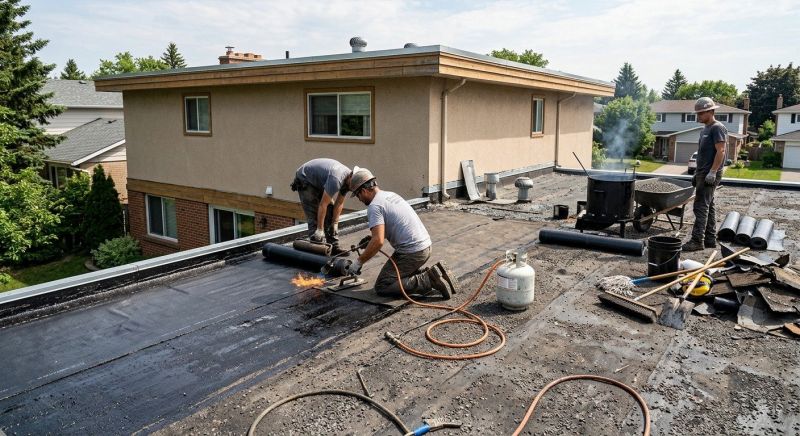 Tar Roof Repair in Villas, NJ