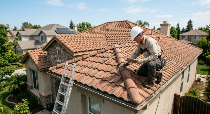 Tile Roof Inspection in Cape May, NJ