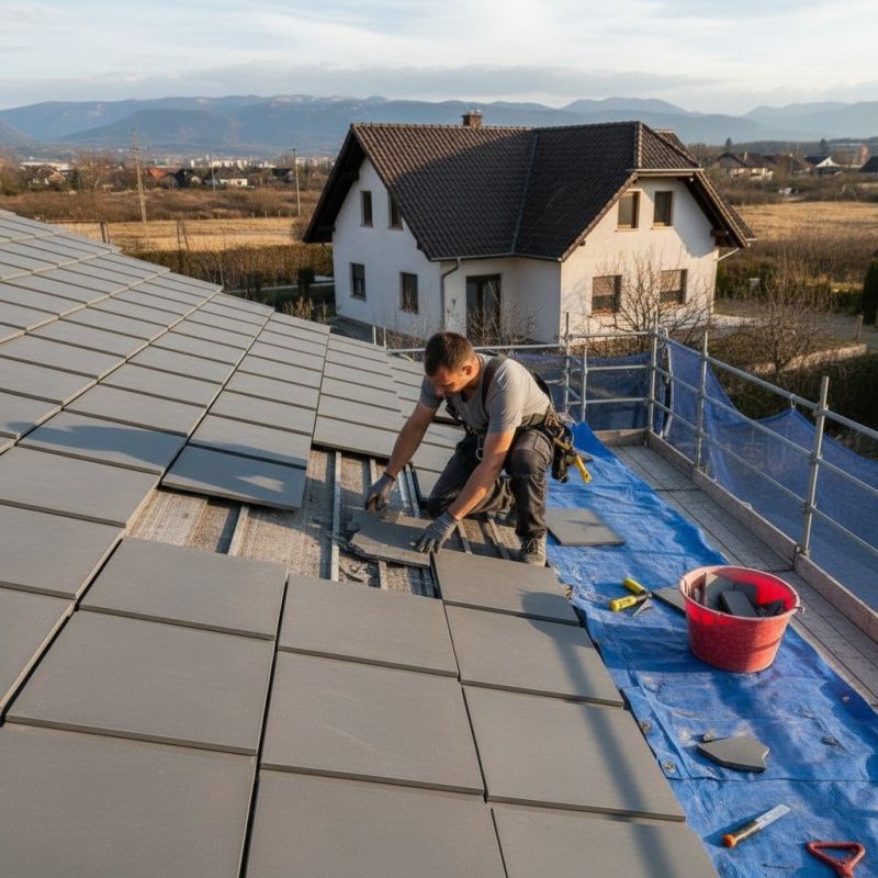 Tile Roof Repair in Villas, NJ