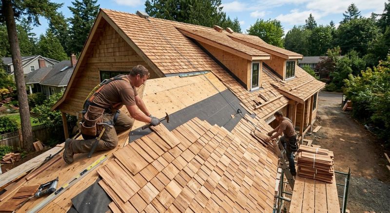 Wood Roofing Installation in Cape May, NJ