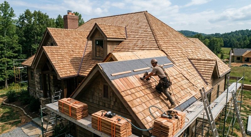 Wood Roofing Installation in Milton, DE