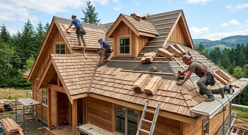 Wood Roofing Installation in Wildwood, NJ