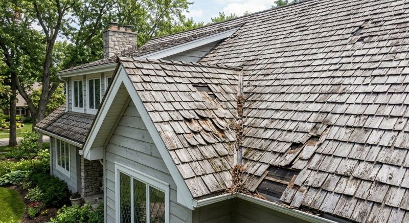 Wood Shake Roof Repair in Villas, NJ
