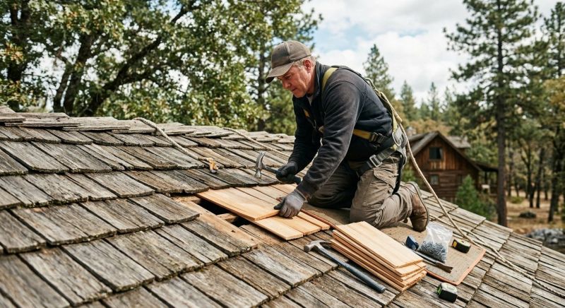 Wood Shingles Repair in Cape May Court House, NJ