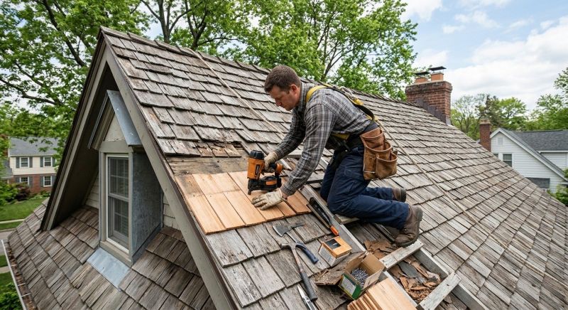 Wood Shingles Repair in Cape May, NJ