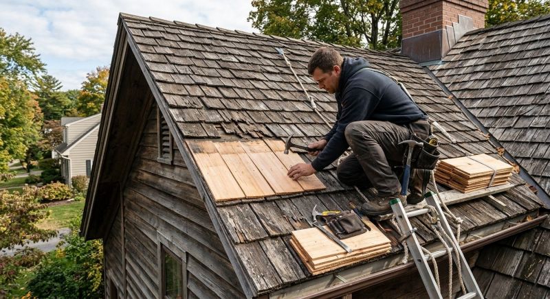 Wood Shingles Repair in Ocean View, NJ